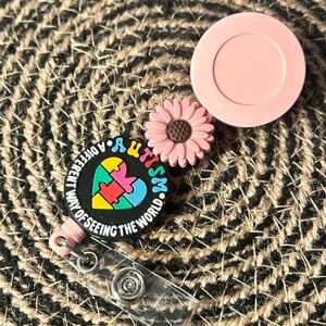 Autism Awareness Badge Reel